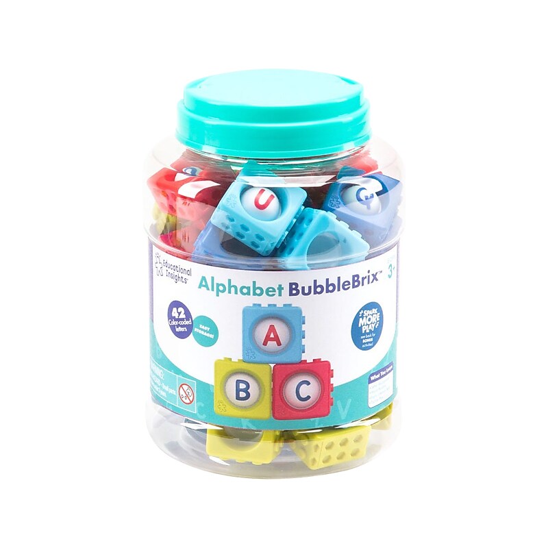 Educational Insights Alphabet BubbleBrix Fidget Popper (2598) image 1
