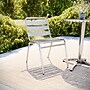 Flash Furniture Aluminum Commercial Indoor-Outdoor Armless Restaurant Stack Chair with Triple Slat Back~#|#~7ED21E1C-C93E-44D8-9A6376055D47B229_sc7