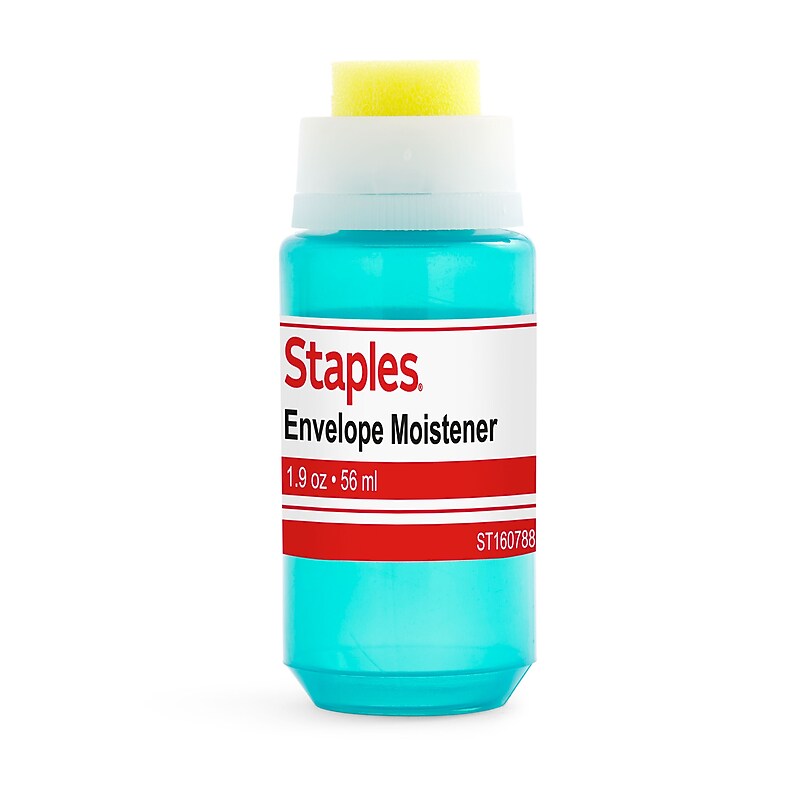 Staples 2 oz. Envelope Moistener, Blue (ST160788-CC) image 1