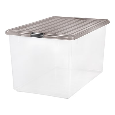 Iris 144 Quart Storage Container with Lid - Thumbnail 3