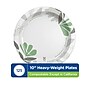 Dixie Ultra Pathways 10" Paper Plates, Multicolor, 125/Pack (SXP10PATH)~#|#~7EDC453B-6759-4B00-99B8DF410F76E5C0_sc7