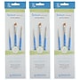 Princeton Select Artiste Mixed Media Synthetic Variety Brush Set No. 2, 3/Set, 3 Sets/Bundle (PBXP3750SET102-3)~#|#~7EDECC75-B5BD-43BC-AEDC2897AF8691A5_sc7