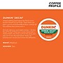Dunkin' Decaf Coffee, Medium Roast, 0.37 oz. Keurig® K-Cup® Pods, 22/Box (400846)~#|#~7EDF44C3-6414-475F-A592686F3C6ECD46_sc7
