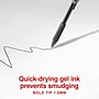 Staples ProGel™ Retractable Gel Pen, Bold Point, 1.0mm, Black Ink, Dozen (ST62589)~#|#~7EE0826F-E52C-477B-9705E9120BF42C0C_sc7