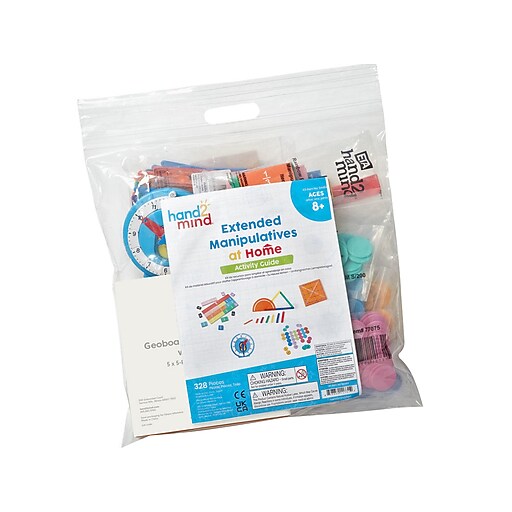 hand2mind Extended Manipulatives at Home Kit (94464) | Staples