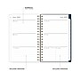 2026-2027 Blue Sky 3" x 6" Academic Year Weekly & Monthly Planner, Plastic Cover, Beasley Navy (161721)~#|#~7EE16D5D-227B-4AAC-A82EAE677074DA40_sc7