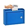 AdirOffice Steel Multipurpose Interoffice Mailbox Drop Box, Medium, Blue (631-02-BLU-PKG)~#|#~7EE81D64-A0F6-473E-98FA4262CF2CB92B_sc7