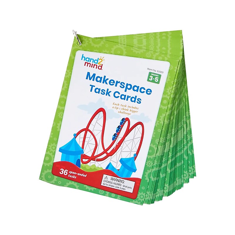 hand2mind Makerspace Task Cards (93051) image 1