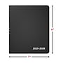2025-2026 Staples 7" x 9" Academic Weekly & Monthly Planner, Black (ST25497-25)~#|#~7EEF713C-3587-4A3B-95946728FD8681A6_sc7
