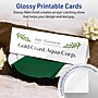Avery Integrated Cards, 3.5" x 11", Glossy White, 50/Box (95339)~#|#~7EF0649C-CC22-4060-AD76C858D71721FD_sc7