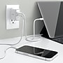Staples TECH GaN USB-A/USB-C Wall Charger, 37W, White (ST62324-CC)~#|#~7EF1645A-55EA-4077-A80D360F7D79821B_sc7
