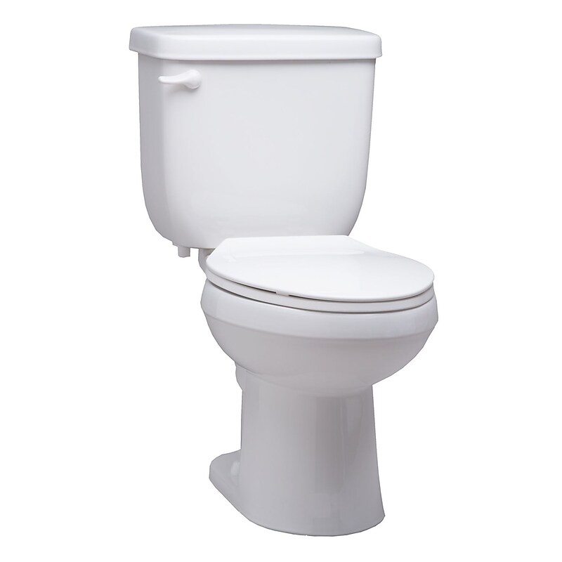 PROFLO Jerritt 1.6 gal. Single Flush Toilet, White, 2/Kit (PFJRC414MWH) image 1