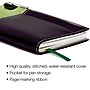 2027 Excello Brands 3.5" x 6" Weekly & Monthly Standard Planner, Paperboard Cover, Green/Black (PKT-CY27-GN-PEN)~#|#~7EF2413C-12DA-4815-BCDB4F86A83F636B_sc7