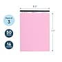 Roaring Spring Paper Products Enviroshades Notepad, 8.5" x 11.75", Wide Ruled, Pink, 50 Sheets/Pad, 3 Pads/Pack (74153)~#|#~7EF31E3F-5CAD-4B7E-94D8D438F4B5C23E_sc7