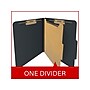 Medical Arts Press Pressboard Classification Folder, 1 Divider, 2" Expansion, Letter Size, Black, 10/Box (DV-T42-14-3BLK)~#|#~7EF65C7B-D6B9-419E-9501DC7F61F164A7_sc7