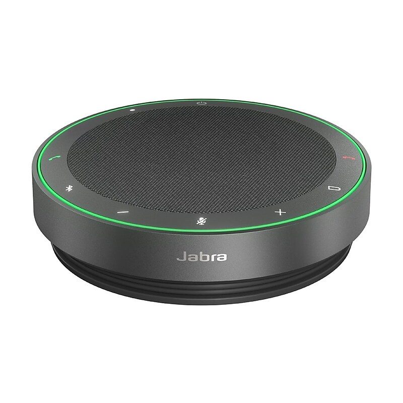 Jabra Speak2 75 MS Speakerphone with Link 380 USB-C Adapter, 2025 Edition, Certified for Microsoft Teams, Black (2775-329-01) image 1