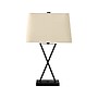 Monarch Specialties Inc. Incandescent Table Lamp, Matte Black/Beige (I 9638)~#|#~7EFA7191-4541-4AEC-AC587CB32325F696_sc7