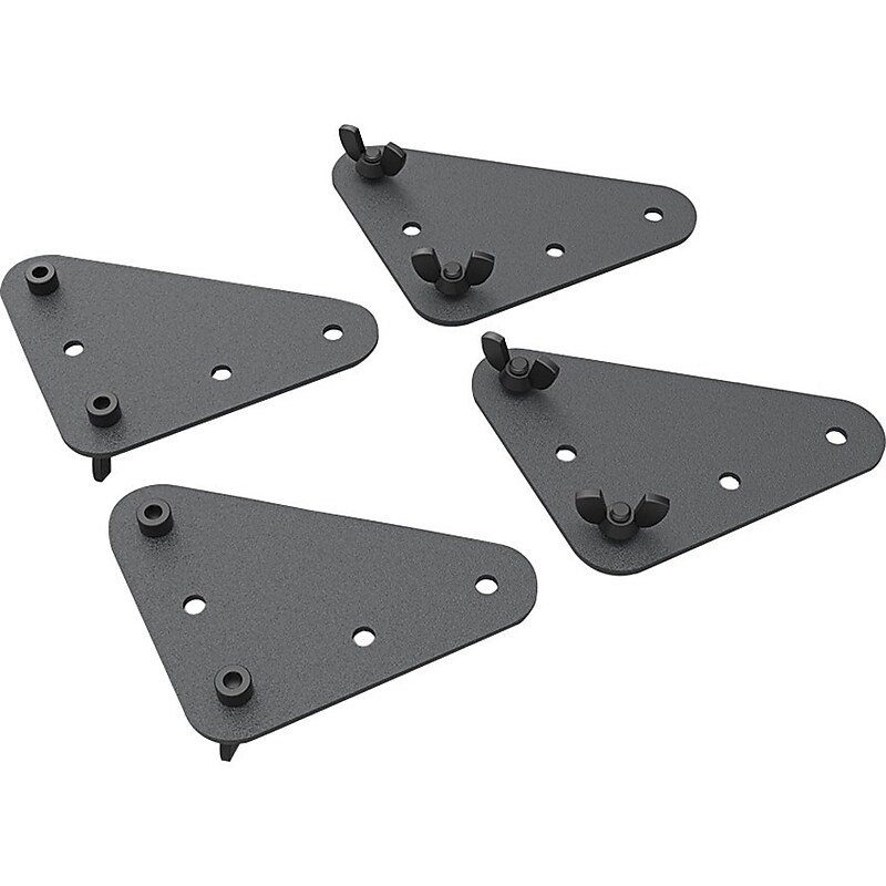 Heckler Design H497-BG VESA Adapter Kit for Heckler AV Cart & Heckler TV Stand image 1