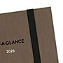 2026 AT-A-GLANCE Plan. Write. Remember. 5" x 8.25" Daily Planner, Paperboard Cover, Brown/Orange (70-6201-30-26)~#|#~7F01FCE4-B0B9-47B7-8444DC9A8A9DA2B4_sc7