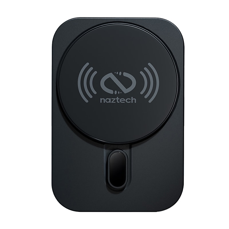 Naztech MagLock MagSafe Charging Qi v2.0 Vent Car Mount, 15W, Black (16125) image 1