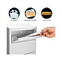 Barska Large Locking Wall-Mounted Drop Box, White (CB13956)~#|#~7F042AC0-D1A2-4344-A812A2909095193F_sc7