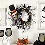 Nearly Natural Halloween Dapper Skeleton Wreath, 26" (W1199)~#|#~7F0DE323-3F00-4357-9AE85A08B44D18D5_sc7
