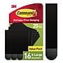 Command Extra Large Hanging Strips, 20 lb., Black, 16/Pack (17217BLK-16NA)~#|#~7F0FC233-C740-4A3B-9F821BCC49363147_sc7