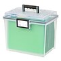 IRIS WeatherPro Portable File Box, Letter Size, Clear (110351)~#|#~7F0FCC37-1789-4018-80282169C02FBFF5_sc7