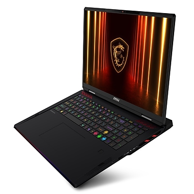 MSI Raider A18 HX 18” 120Hz UHD+ Gaming Laptop: AMD Ryzen 9-9955HX3D, Geforce RTX 5090, 64GB DDR5, 2TB SSD, Type C, Win 11 Pro: A9WJG-052US - Thumbnail 2