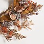 Safavieh 32" Eucalyptus & Lotus Wreath with Pine Cones, Brown/ Orange (FXP1051A)~#|#~7F17AD3D-ABCF-4D28-86F38D8B74AE3A8B_sc7
