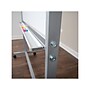 Luxor Dry-Erase Mobile Combination Ghost Grid/Whiteboard, Aluminum Frame, 36" x 48" (MB4836LB)~#|#~7F195ADF-45CE-44F2-BA240021AC11F1AB_sc7