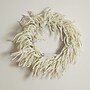 Nearly Natural Artificia Real Touch White Norfolk Island Pine Wreath, 24" (W1403)~#|#~7F1EF2C7-CD26-4BE5-852A79C2AF9C4125_sc7