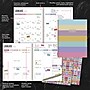 2025-2026 TF Publishing Striped Down 9" x 11" Academic Year Weekly & Monthly Planner, Paperboard Cover, Multicolored (AY26-9706)~#|#~7F25EDA5-41C7-4229-801FEBF997EDDA6C_sc7
