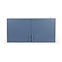Viva Comfort 24'' H x 48" L Wood Wall-Mounted Medical Cabinet, 2-Doors, Blueberry (902WALL48GRYBL)~#|#~7F27E1DD-7818-4C99-9F47B9A930B2301D_sc7
