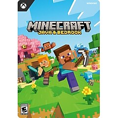 Minecraft Java & Bedrock Edition, Windows (Digital) | Staples
