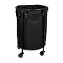 Household Essentials 64-Gallon Rolling Hamper, Plastic, Black (HE1145)~#|#~7F2DA45C-C6FE-4AAD-B96845F8FD9679B4_sc7