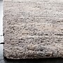 Safavieh Berber Shag Collection 6' x 8' Rectangle Indoor Area Rug, Machine Made, Grey Blue/Cream (BER219G-68)~#|#~7F2DC381-93AA-4D12-B8B8BDD0D0A48BEF_sc7