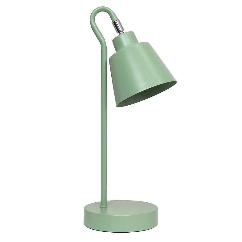 Simple Designs Sleek Essentials LED Desk Lamp, 16", Sage Green (LD1079-SGE) image 1