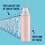Brita Stainless Steel Filtered Water Bottle, 20 oz., Rose (36452)~#|#~7F2E9FB7-7513-464B-8751998068B0449C_sc7