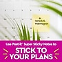 Post-it Recycled Pop-up Super Sticky Notes, 3" x 3", Canary Collection, 70 Sheets/Pad, 6 Pads/Pack (R330R-6SSCY)~#|#~7F34ED16-B4BE-413B-80012E046693E41F_sc7
