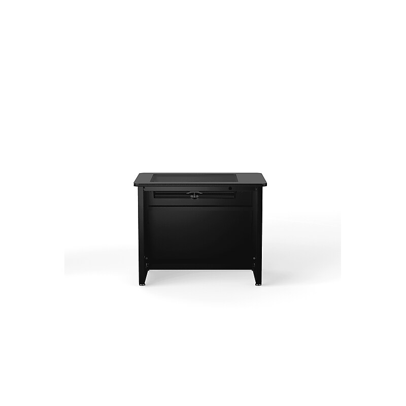VersaDesk 36"W Downview Computer Desk, Black (DV3624-BB) image 1