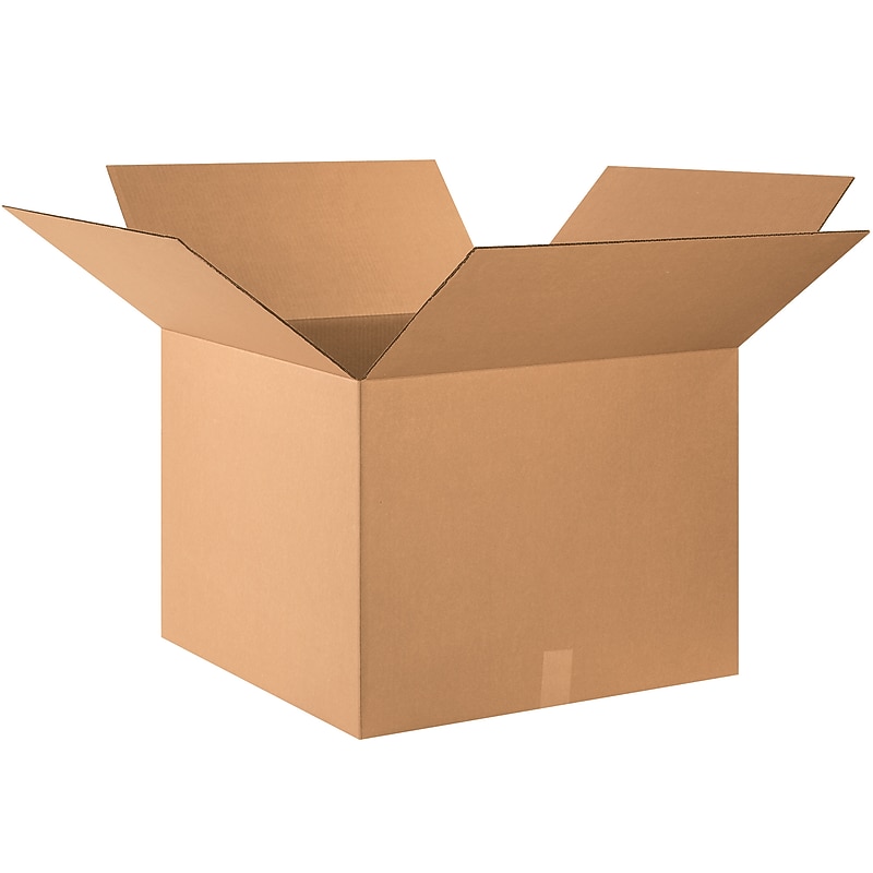 24" x 24" x 18" Shipping Boxes, 32 ECT, 120/Pallet (242418PL) image 1