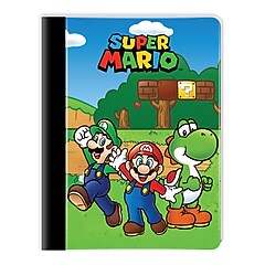 Innovative Designs Super Mario Composition Notebooks, 7.5