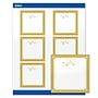 Avery Square Multipurpose Labels, 3" x 3", White, 60/Pack (19479370525)~#|#~7F45D991-B1AF-45A1-867ADA4623E236E4_sc7