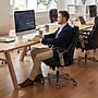 La-Z-Boy Caelan Ergonomic Faux Leather Swivel Task Chair, Black (52705-BLK)~#|#~7F45E6F2-C609-4563-BA02C98472172994_sc7