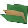 Medical Arts Press Pressboard Classification Folder, 1 Divider, 2" Expansion, Letter Size, Moss Green, 10/Box~#|#~7F46F18C-AD0D-4BF1-BF0190FF84000DCF_sc7