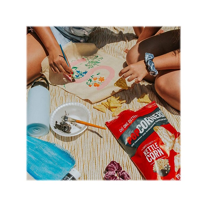 Popcorners Gluten-Free 4-Flavor Popped Corn Chips Snacks Variety