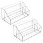 iDESIGN 5-Compartment Plastic Drawer Organizer, Clear, 2 Piece (29107M2)~#|#~7F4BAE1F-1762-48FC-92439A955757AAA7_sc7