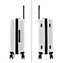 InUSA Trend 20" Hardside Carry-On Suitcase, 4-Wheeled Spinner, TSA Checkpoint Friendly, White (IUTRE00S-WHI)~#|#~7F5040B5-CCB4-40C4-A24B3337602728D7_sc7
