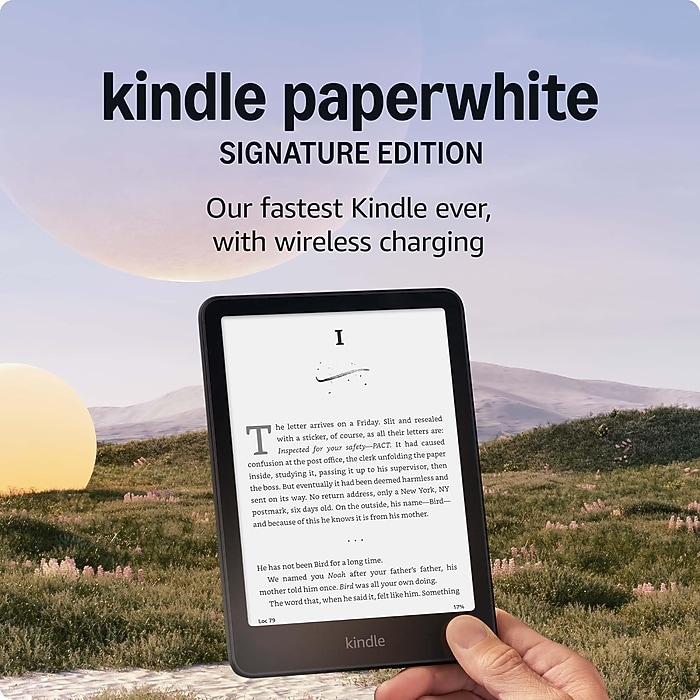 Amazon Kindle Paperwhite Signature Edition 7” Waterproof E-Reader